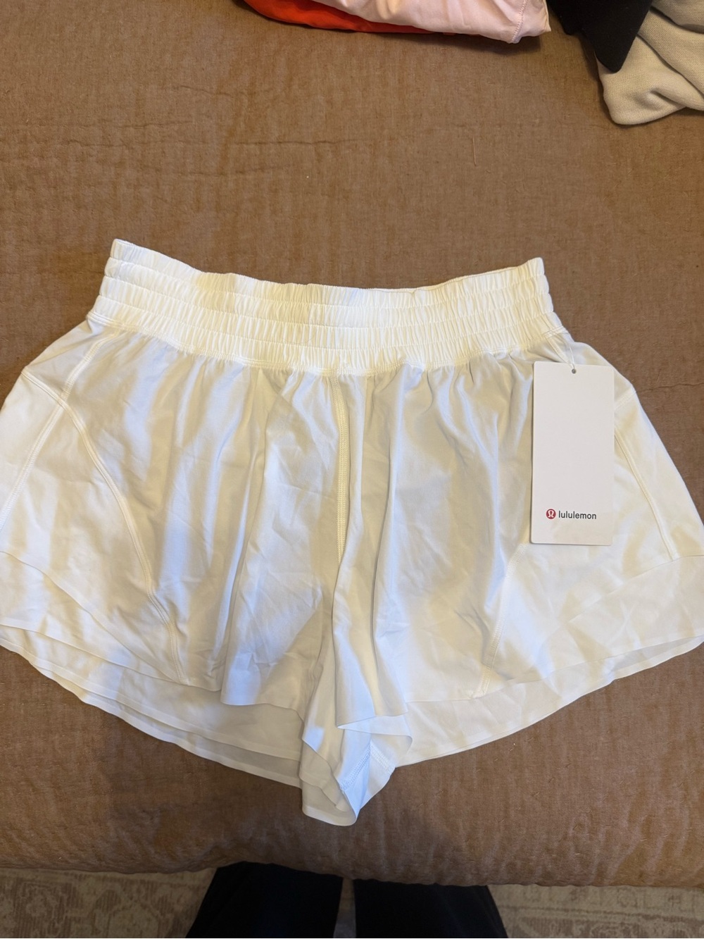 lululemon athletica White Athletic Shorts